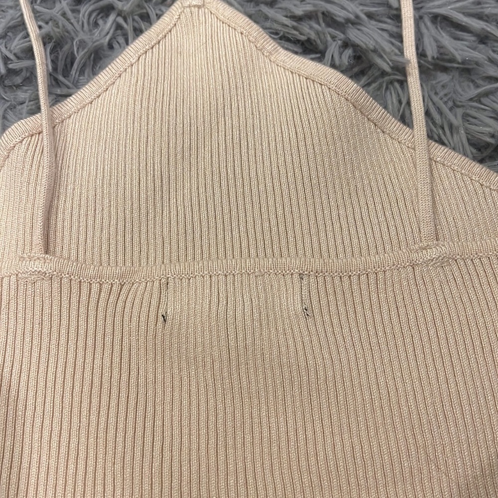 Halter Ribbed Top - Picture 5 of 7